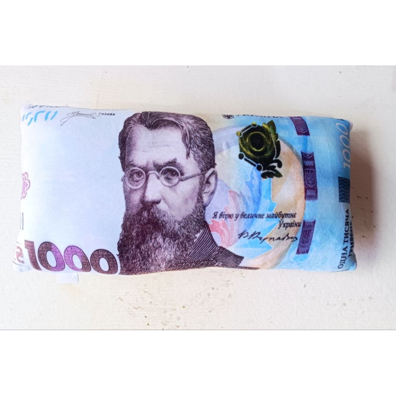 Гривня 3д подушка 40см
